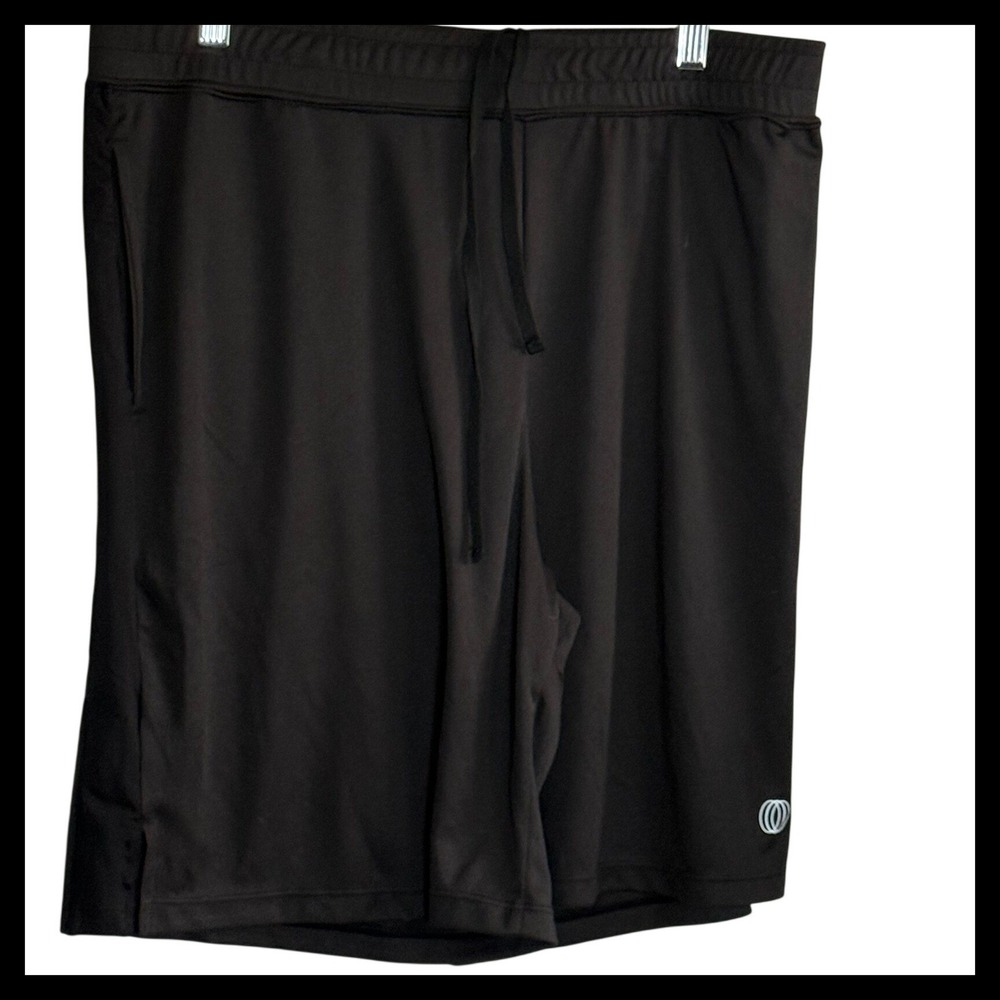 Balance Collection Mens Black Athletic Shorts Size M NWT Gym Training Running - Picture 2 of 4